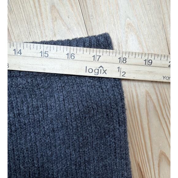 Haven Well Within Brushed Sweater Knit Wide Leg Pants Size XL Gray - Picture 4 of 7